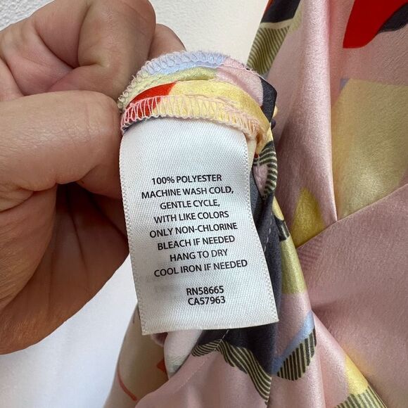 Open Edit Pink Cross Strap Dress - M - Silky Feel - Picture 15 of 16